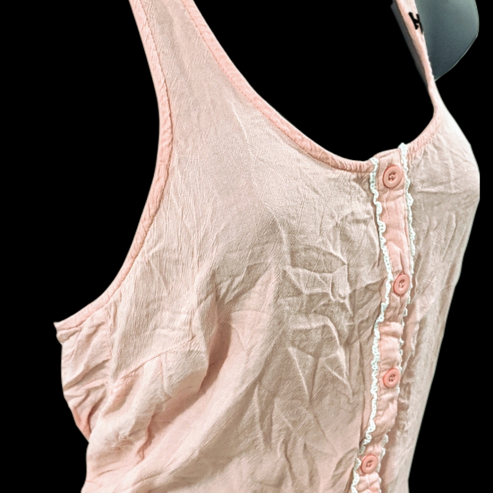 Forever 21 essentials top with open lace back